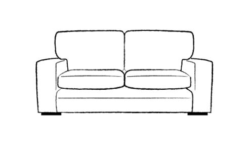 Abbey Leather Sofa 3 Seater