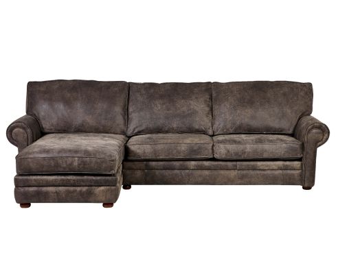 Portland Leather 3 x Storage Sofabed